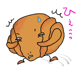 Mr. Croissant sticker #7626556