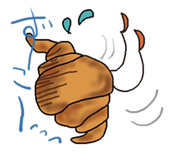 Mr. Croissant sticker #7626558