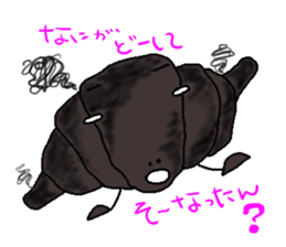 Mr. Croissant sticker #7626563