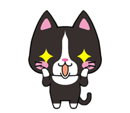 Cats with Italian ordinary words sticker #7626897