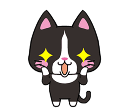 Cats with Italian ordinary words sticker #7626897