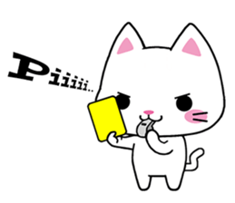 Cats with Italian ordinary words sticker #7626906