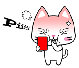 Cats with Italian ordinary words sticker #7626907