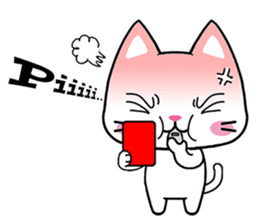 Cats with Italian ordinary words sticker #7626907