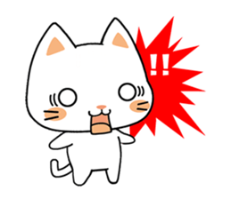 Cats with Italian ordinary words sticker #7626908