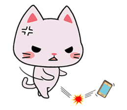 Cats with Italian ordinary words sticker #7626912