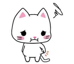 Cats with Italian ordinary words sticker #7626913