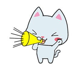 Cats with Italian ordinary words sticker #7626920