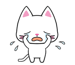 Cats with Italian ordinary words sticker #7626928