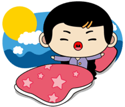 The secretary Miss say: Yes, Boss sticker #7627372