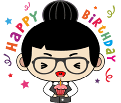 The secretary Miss say: Yes, Boss sticker #7627395