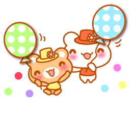 Bear "Kuma chan" message. sticker #7627908