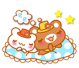 Bear "Kuma chan" message. sticker #7627933