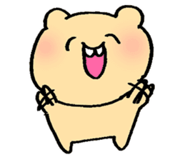 Overbite of bear sticker #7628181