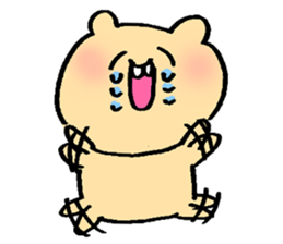 Overbite of bear sticker #7628182