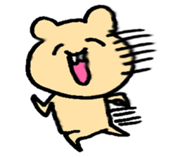 Overbite of bear sticker #7628205