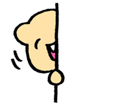 Overbite of bear sticker #7628207