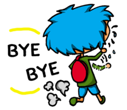 Blue Siam Boy sticker #7628264