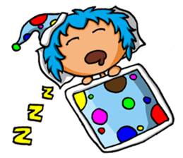 Blue Siam Boy sticker #7628273