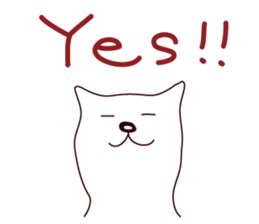 Hagemashi DOG 2 sticker #7628362