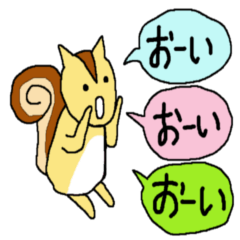 Squirrel named "Liz"