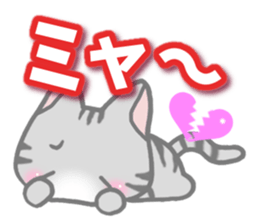 American Shorthair2. Sticker of cat. sticker #7628824