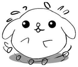 Eau dog sticker #7629220