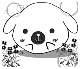 Eau dog sticker #7629226