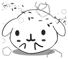 Eau dog sticker #7629231