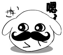 Eau dog sticker #7629234