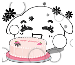 Eau dog sticker #7629240