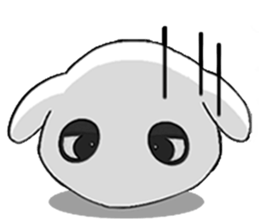 Eau dog sticker #7629251