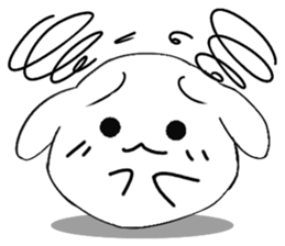 Eau dog sticker #7629258