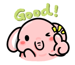 Little Pinky Elephant sticker #7629702