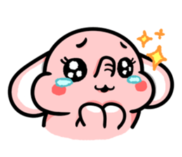 Little Pinky Elephant sticker #7629706