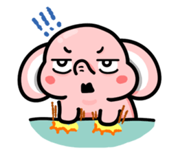 Little Pinky Elephant sticker #7629711