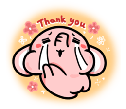Little Pinky Elephant sticker #7629712