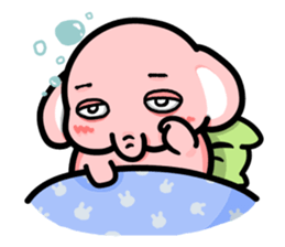 Little Pinky Elephant sticker #7629716