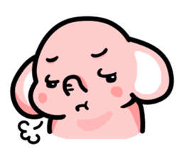 Little Pinky Elephant sticker #7629720