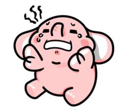 Little Pinky Elephant sticker #7629721