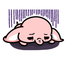 Little Pinky Elephant sticker #7629726