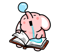 Little Pinky Elephant sticker #7629727