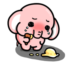 Little Pinky Elephant sticker #7629730
