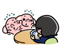 Little Pinky Elephant sticker #7629737