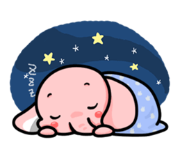 Little Pinky Elephant sticker #7629739