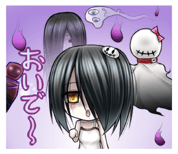 Yokai girl,YOKO! sticker #7630107