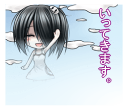 Yokai girl,YOKO! sticker #7630108