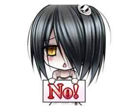 Yokai girl,YOKO! sticker #7630117