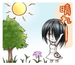 Yokai girl,YOKO! sticker #7630130