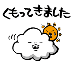 How is the weather today? sticker #7630421